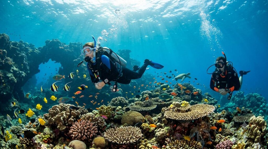 Diving